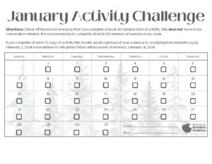 January 2024 Activity Challenge