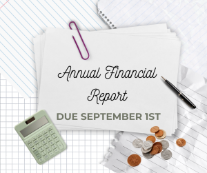 Annual Financial Report (AFR)
