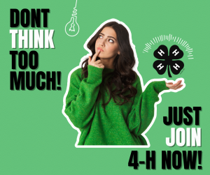 Join 4-H Now!